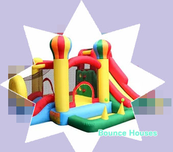 Bouncing playhouse