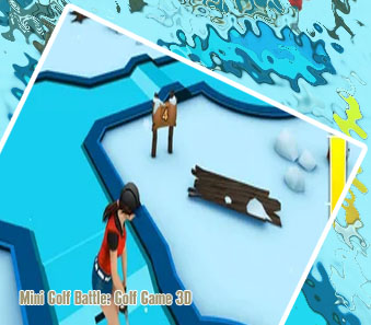 Mini golf game 3d
