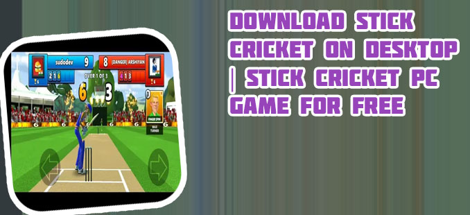Online stick cricket